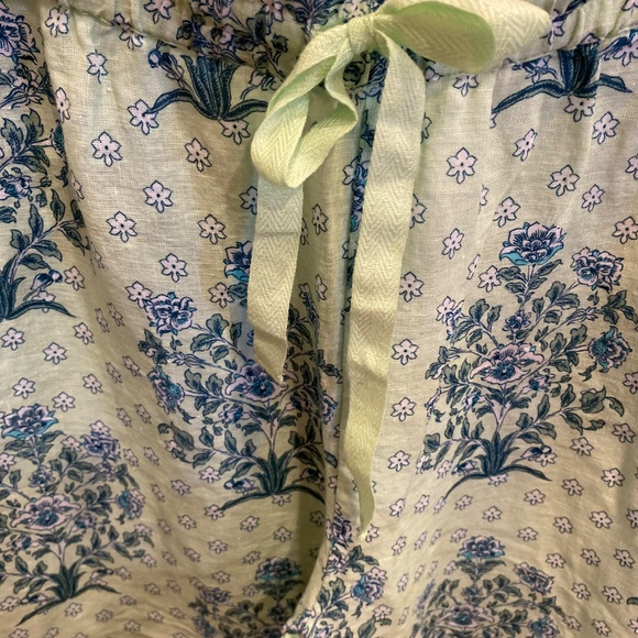 Roller Rabbit Women's Linen Pants in Mint sz M - Picture 2 of 6